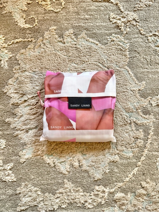 BAGGU Handbags - BAGGU x Sandy Liang Standard Reusable Bag - Pink Paper Stars